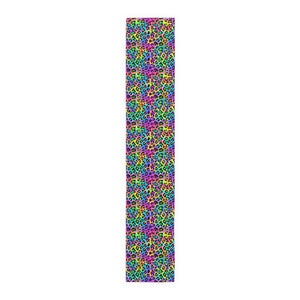 Bespattered Facade Candy Coated Neon Leopard Table Runner (2 sizes)