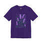 Lavendar Bella Canvas Unisex Jersey Short Sleeve Tee