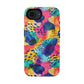 Bespattered Facade Colorful Abstract Pattern Impact-Resistant Case