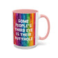 Bespattered Facade All-Seeing Butthole Rainbow Mug | Eight Colors | 11oz or 15oz