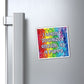Bespattered Facade "I Wasn't Socialized Enough as a Puppy" Refrigerator Magnet