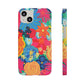 Bespattered Facade Bold Florals Snap Case