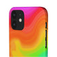 Bespattered Facade Rainbow Heat Map Snap Case