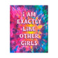 Bespattered Facade "I am Exactly like Other Girls" Giclée Archival Matte Paper Prints