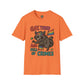 Gay, Tired, and Full of Crimes Raccoon Pride T-Shirt – Gildan Softstyle Unisex Tee