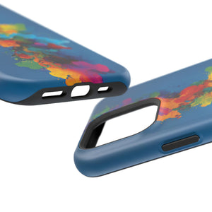 Bespattered Facade Rainbow Painting MagSafe Tough Case