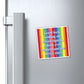Bespattered Facade "Good Luck Sending Me Mixed Signals" Refrigerator Magnet