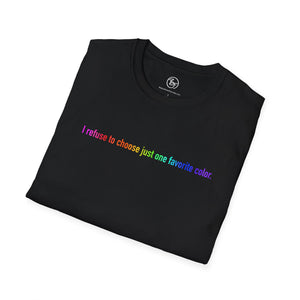 Bespattered Facade Favorite Color Unisex Softstyle T-Shirt