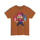 Bi-Furious Cartoon Pride Tee – Unisex Heavy Cotton Shirt for Gamers, Comic Fans & LGBTQ+ Allies