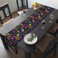 Bespattered Facade Neon Flowers Table Runner (2 sizes)
