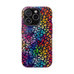 Bespattered Facade Rainbow Paint Splatter Leopard Impact-Resistant Case