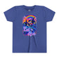 Bespattered Facade Rainbow Eat the Rich Colorful Retro Orcas Youth Short Sleeve Tee