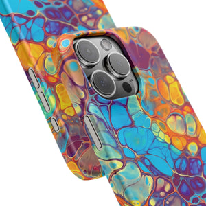 Bespattered Facade Space Worm Snap Case