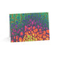 Bespattered Facade Neon Butterfly Greeting Cards | Sets of 1, 10, 30, or 50