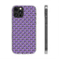 Bespattered Facade Everyone's Favorite Word Purple Haze Clear Case