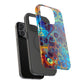 Bespattered Facade Intergalactic Rainbow Impact-Resistant Case