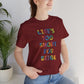 “Life's too Short for Beige” Bella Canvas Unisex Jersey Short Sleeve Tee T-Shirt