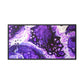 Bespattered Facade Purple Haze Framed Canvas Art Print | 3 Frame Colors | Multiple Sizes