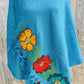 Embroidered Handmade Mexican Shawls Rebosos Bordados