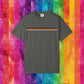 Bespattered Facade Rainbow All Places Should Be Safe Spaces Colorful LGBTQ+ Pride Premium Unisex Comfort Colors Garment Dyed 100% Cotton T-Shirt