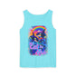 Bespattered Facade "Eat the Rich" Orcas Comfort Colors 100% Cotton Unisex Tank Top