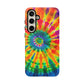 Bespattered Facade Rainbow Tie Dye Tough Case