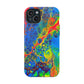 Bespattered Facade Rainbow Impact-Resistant Case