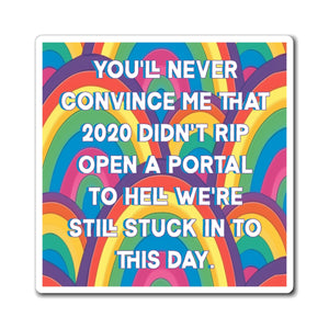 Bespattered Facade "Portal to Hell" Refrigerator Magnet
