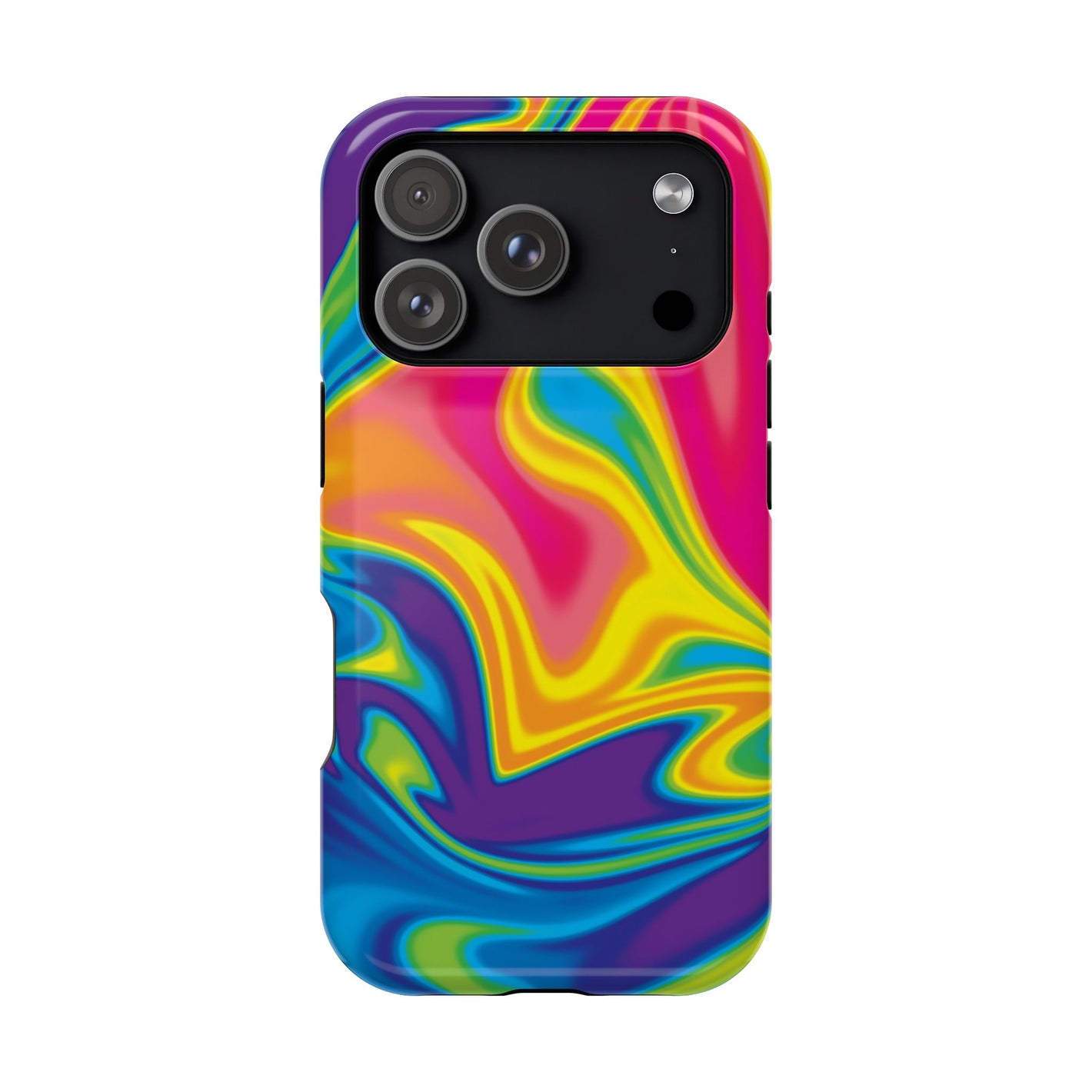 Bespattered Facade Vibrant Flow Impact-Resistant Case