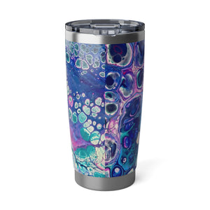 Bespattered Facade Galaxy Vagabond Spill-Resistant Lid Stainless-Steel Tumbler 20oz