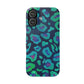 Bespattered Facade Emerald Leopard Snap Case