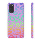 Bespattered Facade Rainbow Leopard Snap Case