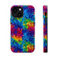 Bespattered Facade Rainbow Pixels MagSafe Tough Case