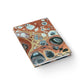 Bespattered Facade Warm Metallic Neutrals Notebook - Unlined (Blank) Pages