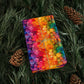 Bespattered Facade Rainbow Ink Circles Wrapping Paper | Three Sizes | Glossy or Matte