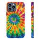 Bespattered Facade Rainbow Tie Dye Tough Case