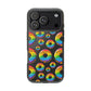 Bespattered Facade Rainbow Sprinkle Donut Clear Case
