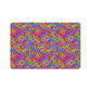 Bespattered Facade Rainbow Leopard Pet Food Mat