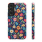 Bespattered Facade Colorful Flowers Impact-Resistant Case