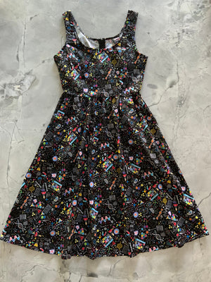 Science Fit & Flare Dress - Large only, 1 left!