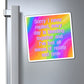 Bespattered Facade "Sorry I Never Replied" Refrigerator Magnet