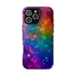 Bespattered Facade Rainbow Universe Impact-Resistant Case