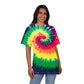 CUSTOM Embroidered Rainbow Tie Dye T-Shirt | Unisex Adult Sizes S - 2X | Two Shirt Colors