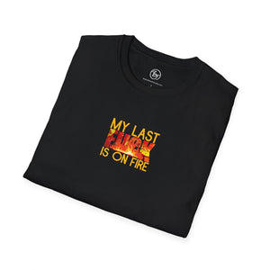 Bespattered Facade Everyone's Favorite Word Fire Drill Unisex Softstyle T-Shirt