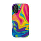 Bespattered Facade Vibrant Flow Impact-Resistant Case