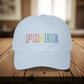 Bespattered Facade Rainbow LGBTQ+ Pride Embroidered Hat | 10 Colors