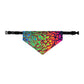 Bespattered Facade Tasty Neons Pet Bandana Collar