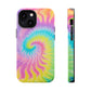 Bespattered Facade Pastel Rainbow Tie Dye MagSafe Tough Case