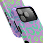 Bespattered Facade Rainbow Leopard Impact-Resistant Case