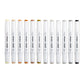 Double-Ended Alcohol Markers 12 Neutral Colors